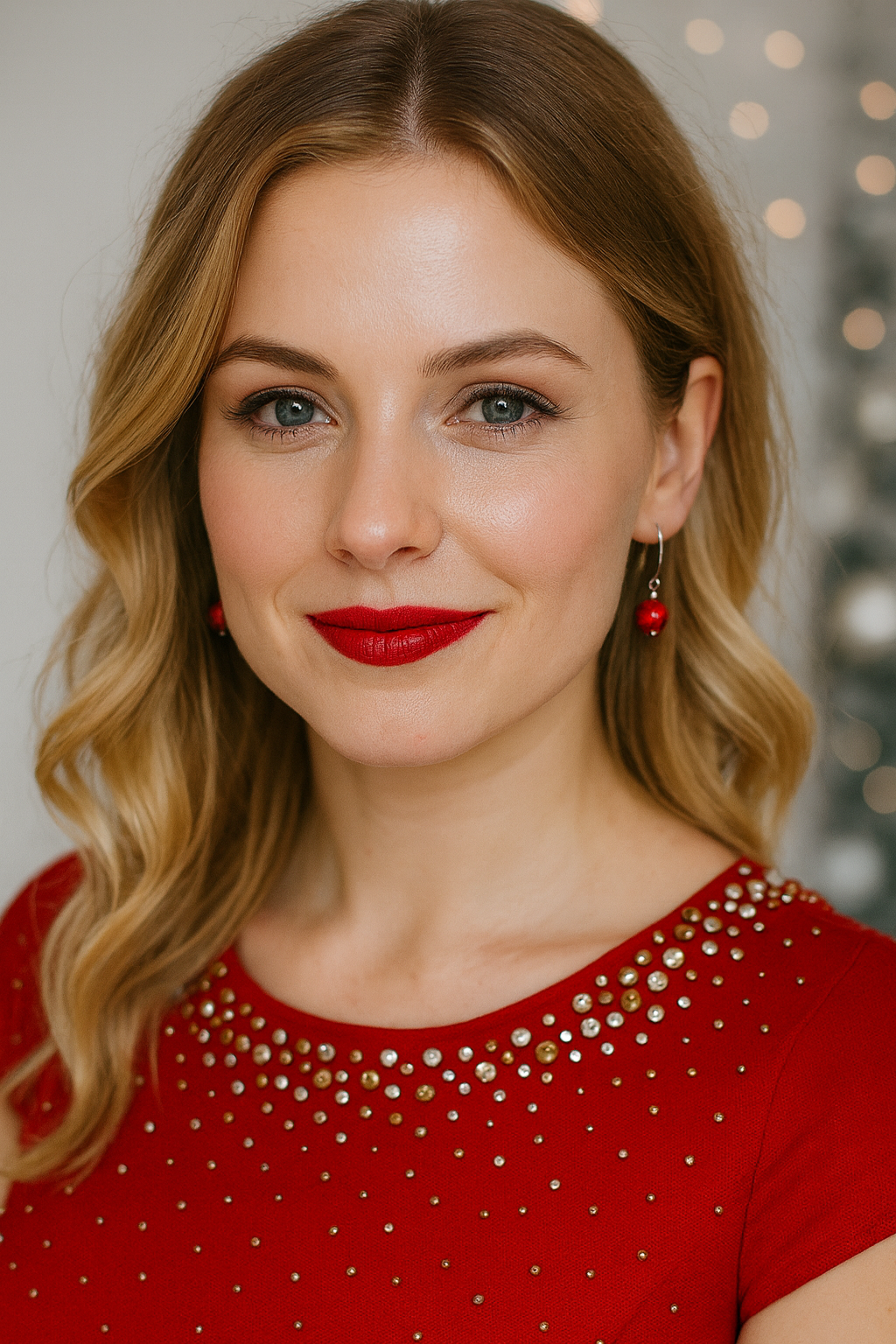 Sterling Silver Crystal Earrings